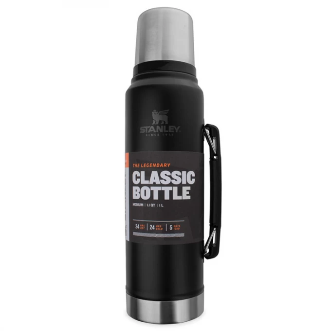 Термос STANLEY CLASSIC 1L черный 10-08266-002 Термос STANLEY CLASSIC 1L черный 10-08266-002